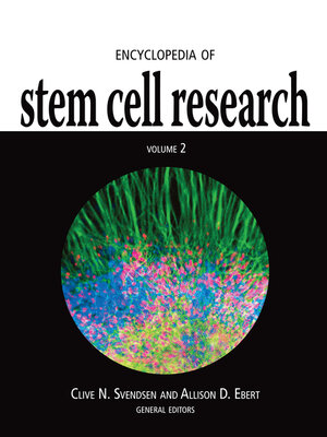 cover image of Encyclopedia of Stem Cell Research